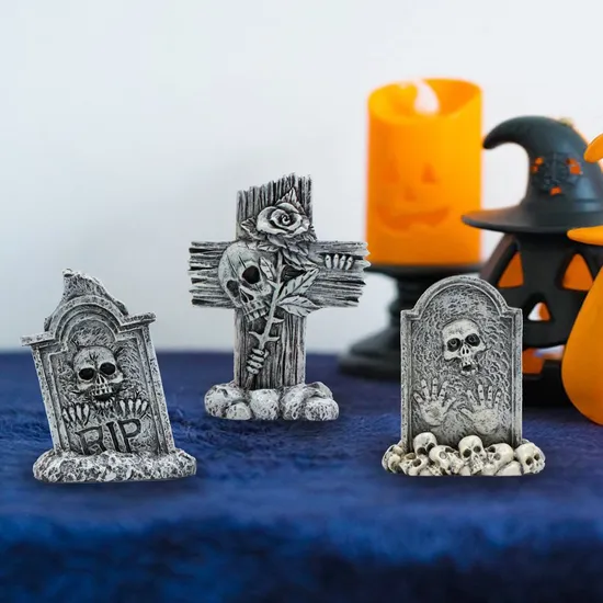 Creative Resin Swing Ghost Statue Halloween Party Favors 