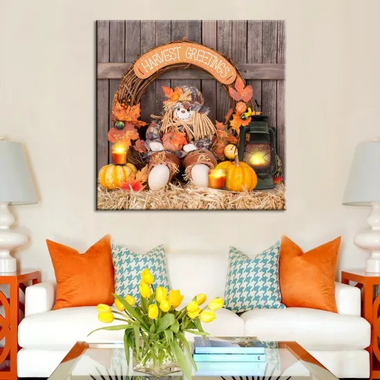 Wholesale Custom Design LED Canvas Print Wall Art for Living Room Decor 