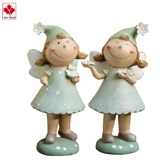 Factory Customized Fairy Elf Gift Ornament Angel Girl Resin Figurine 