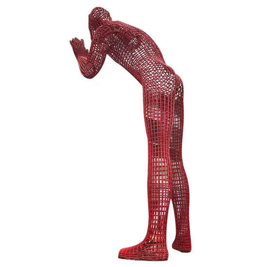 Custom Nordic Art Floor Lamps Handcrafted Body Sculpture Lighting Ecojas 