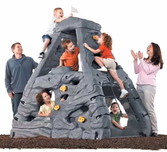 Outdoor Combination Teenage Climbing Wall/Three