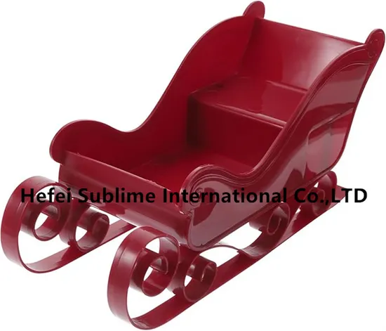 Christmas Sleigh Desk Top Decor Ornaments for Home Christmas Sleigh Decoration 